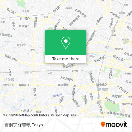 曹洞宗 保善寺 map