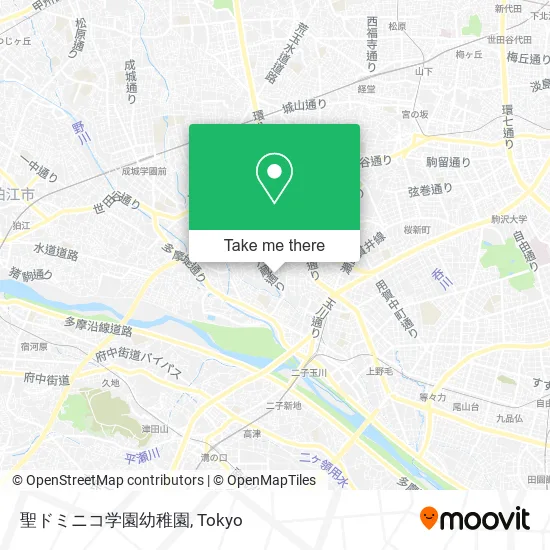 聖ドミニコ学園幼稚園 map