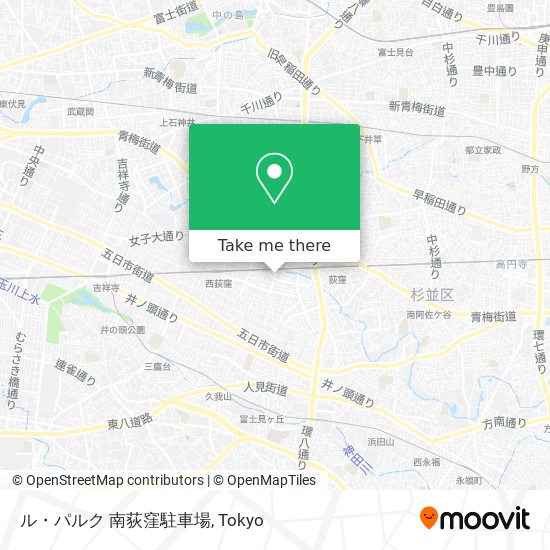 ル・パルク 南荻窪駐車場 map