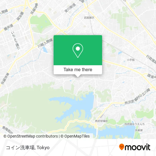 コイン洗車場 map