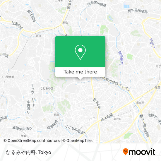 なるみや内科 map