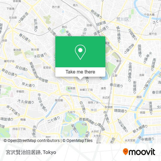 宮沢賢治旧居跡 map