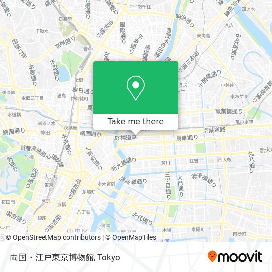 両国・江戸東京博物館 map