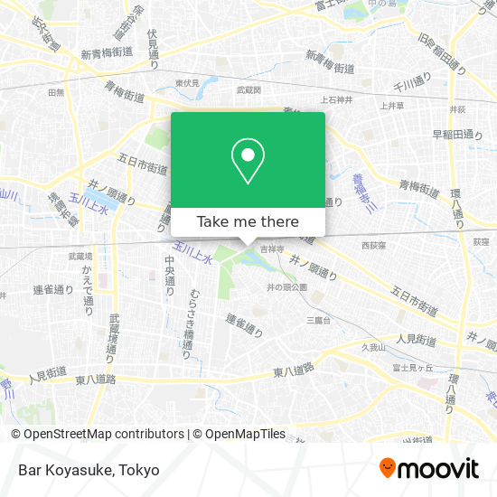 Bar Koyasuke map