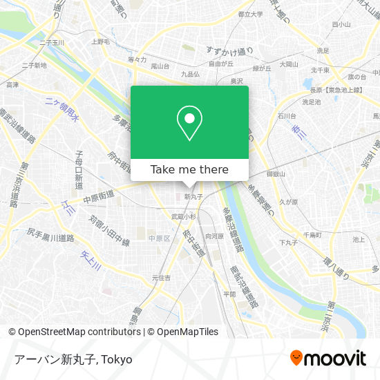 アーバン新丸子 map
