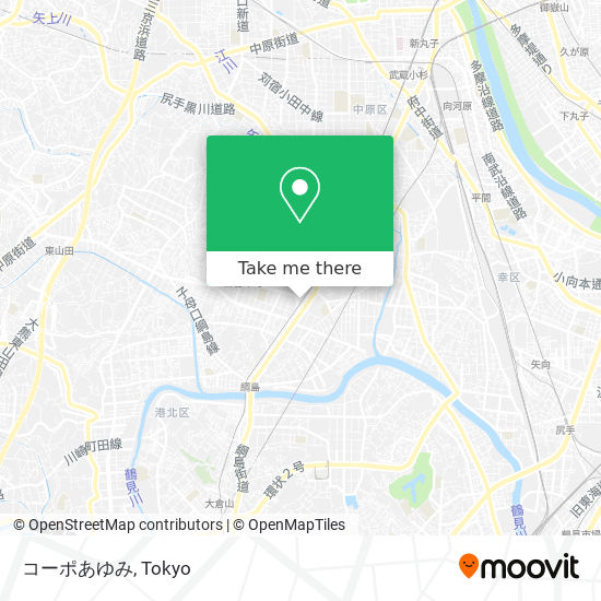 コーポあゆみ map