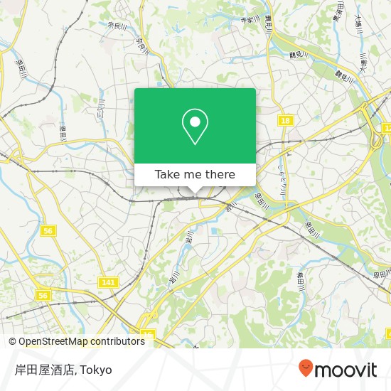 岸田屋酒店 map