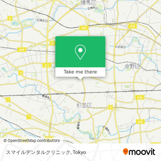 スマイルデンタルクリニック map