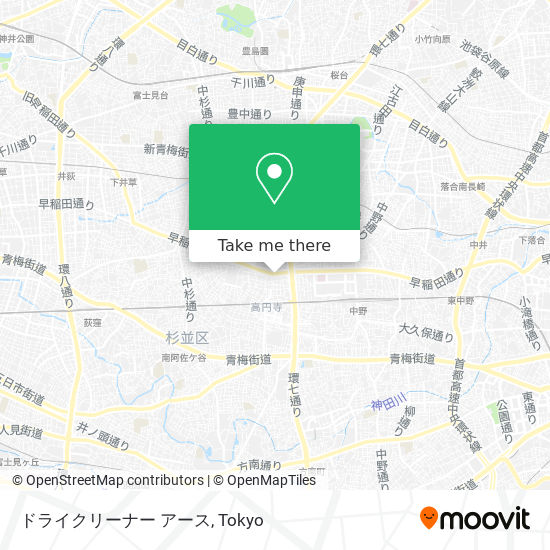 ドライクリーナー アース map