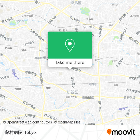 藤村病院 map