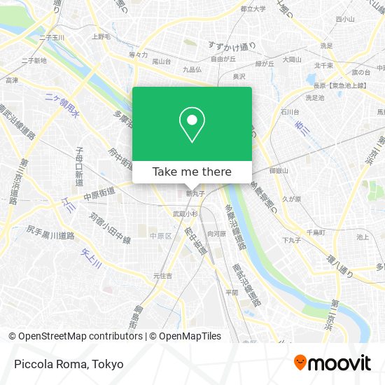 Piccola Roma map