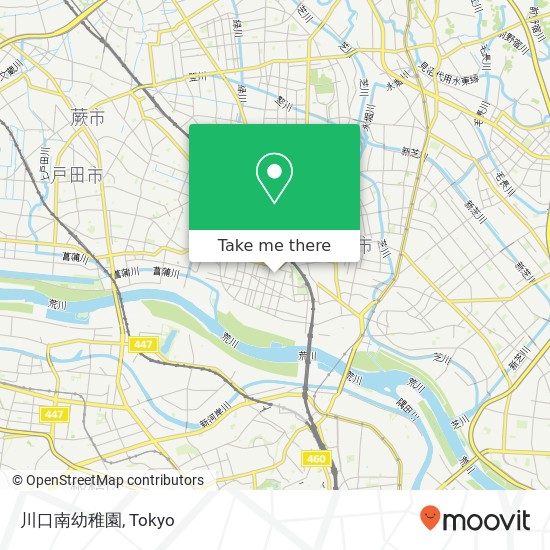川口南幼稚園 map