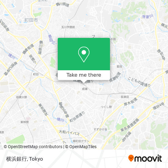 横浜銀行 map