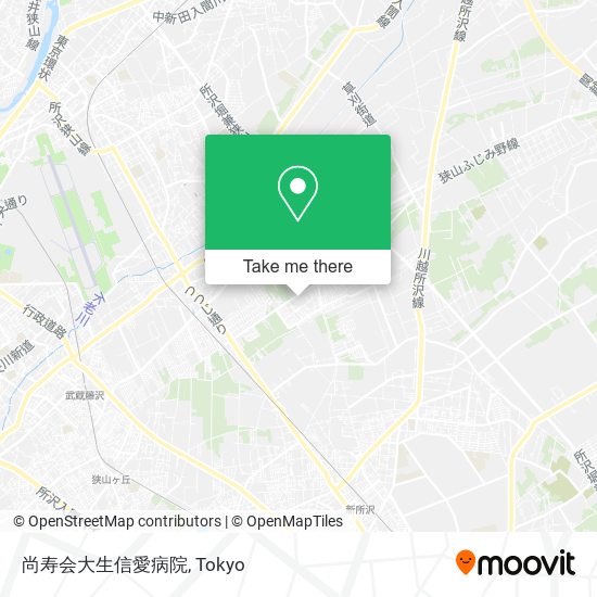 尚寿会大生信愛病院 map