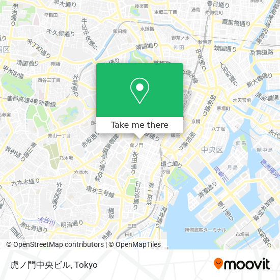 虎ノ門中央ビル map