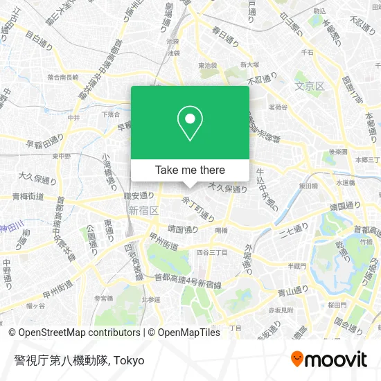 警視庁第八機動隊 map