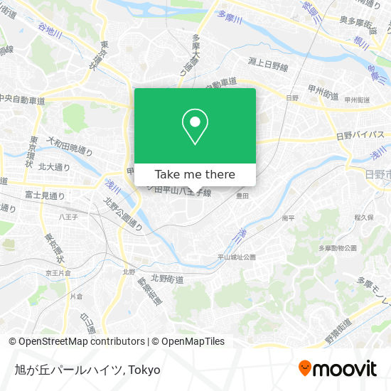 旭が丘パールハイツ map