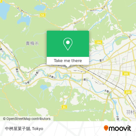 中桝屋菓子舖 map