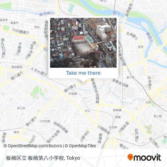 板橋区立 板橋第八小学校 map