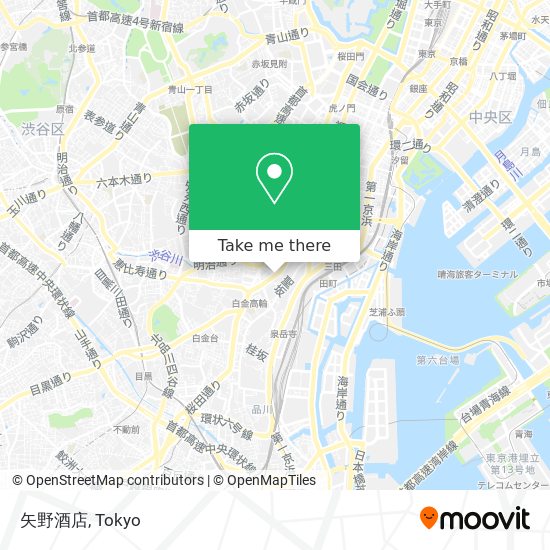 矢野酒店 map