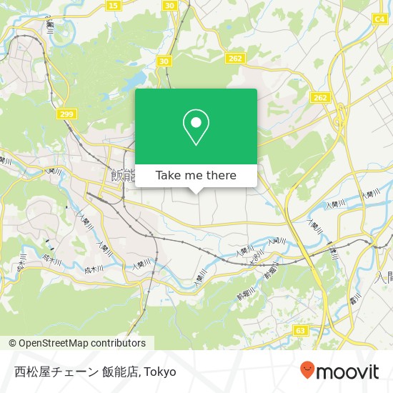 西松屋チェーン 飯能店 map