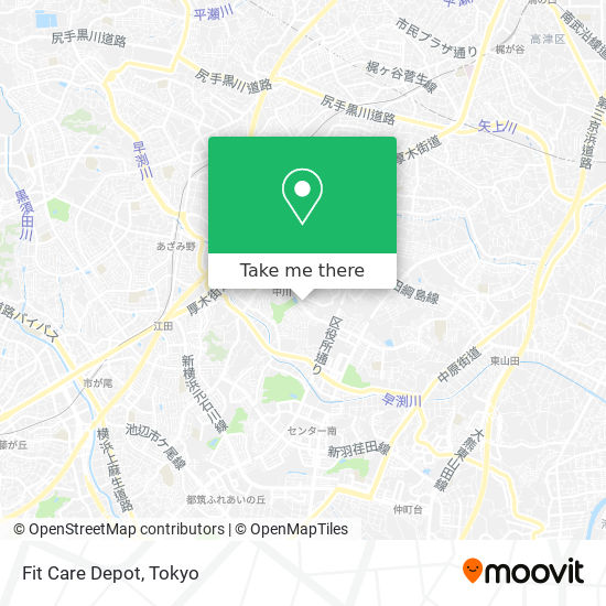 Fit Care Depot map