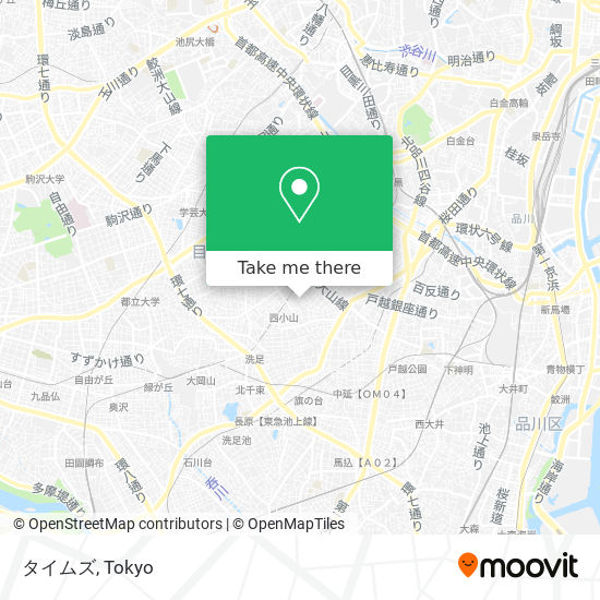 タイムズ map