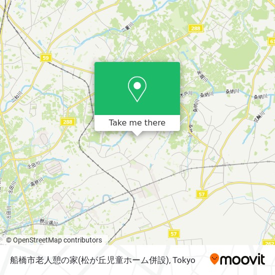船橋市老人憩の家(松が丘児童ホーム併設) map
