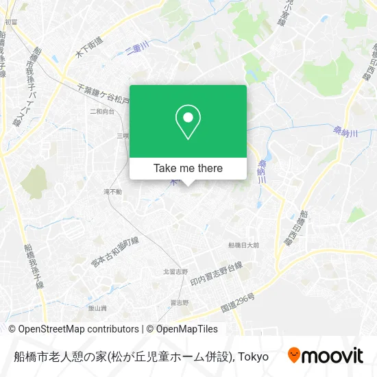 船橋市老人憩の家(松が丘児童ホーム併設) map
