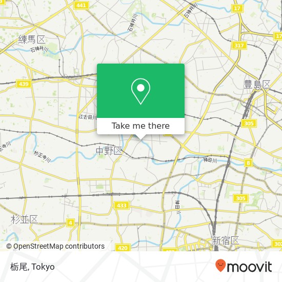 栃尾 map