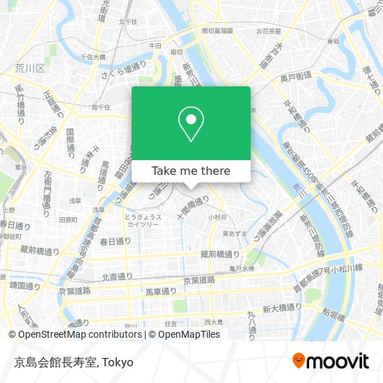 京島会館長寿室 map