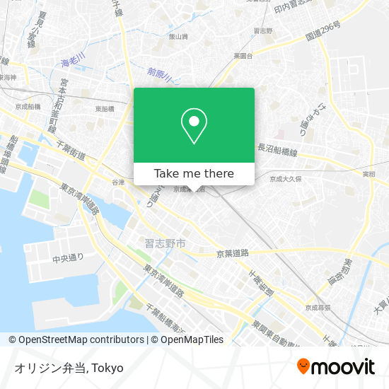 オリジン弁当 map