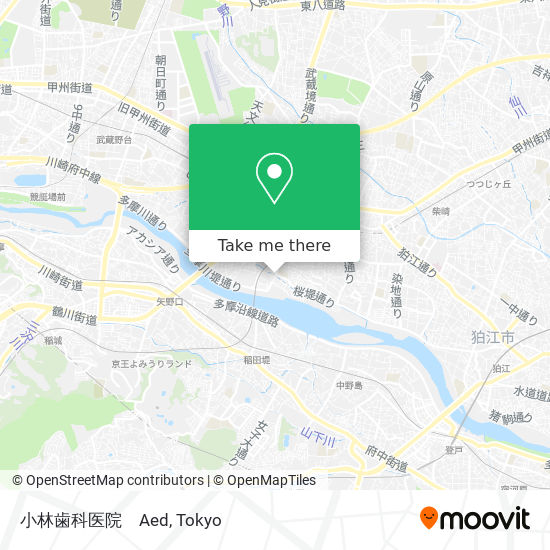小林歯科医院　Aed map