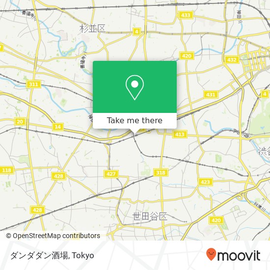 ダンダダン酒場 map
