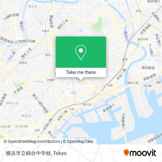 横浜市立錦台中学校 map