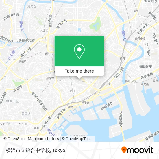 横浜市立錦台中学校 map