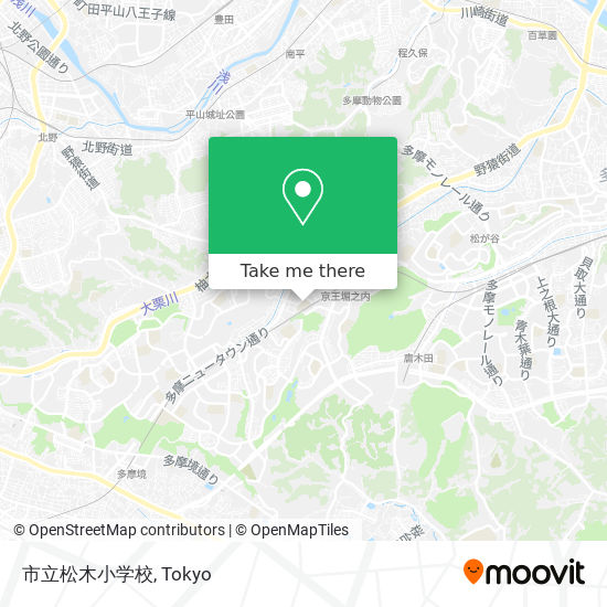 市立松木小学校 map