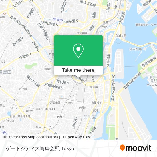 ゲートシティ大崎集会所 map