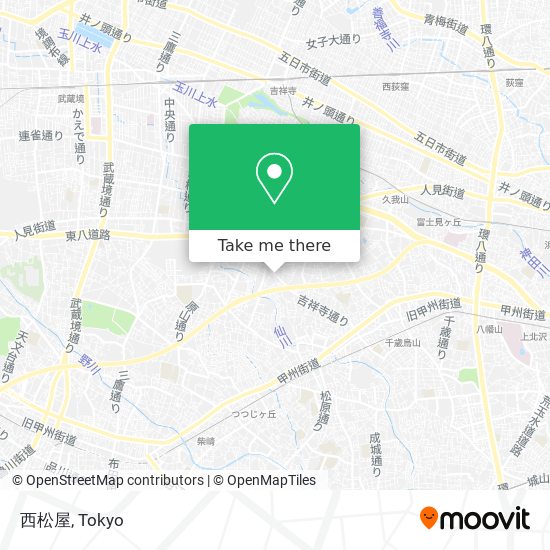 How To Get To 西松屋 In 三鷹市 By Bus Or Metro