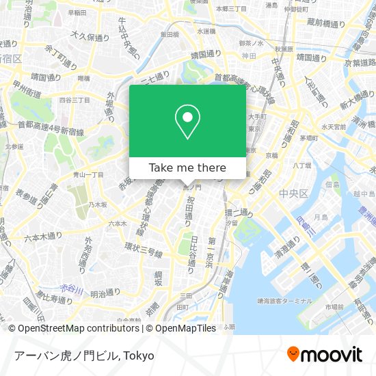 アーバン虎ノ門ビル map
