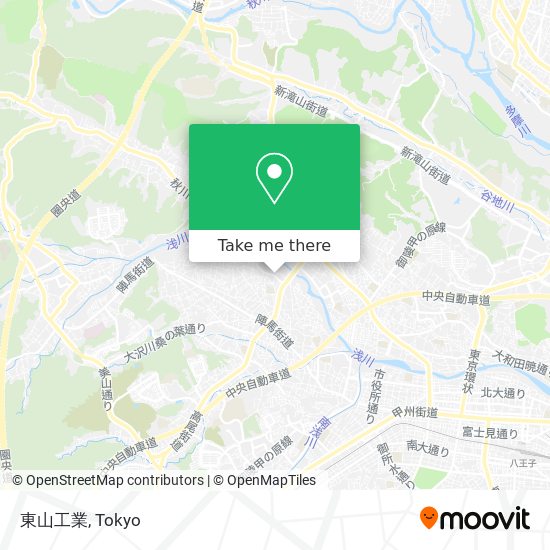 東山工業 map