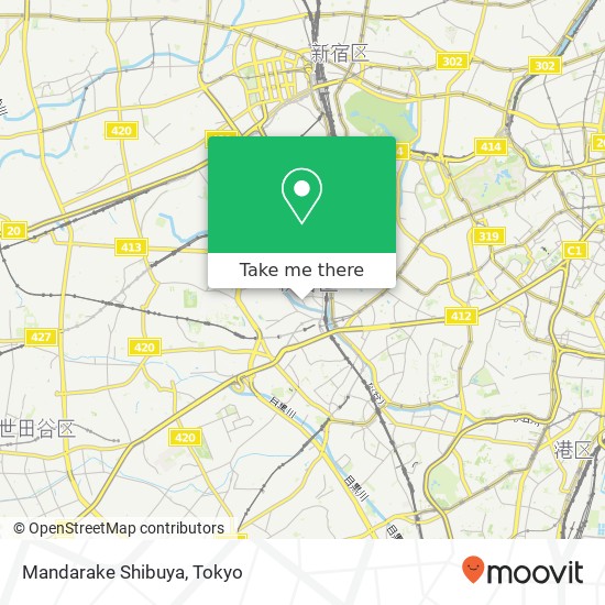 Mandarake Shibuya map