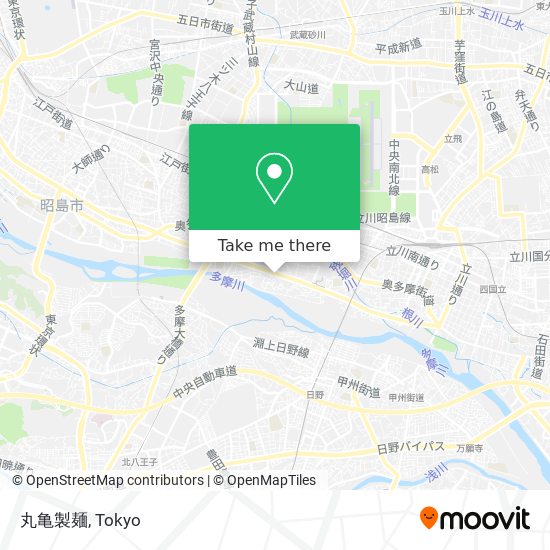 丸亀製麺 map