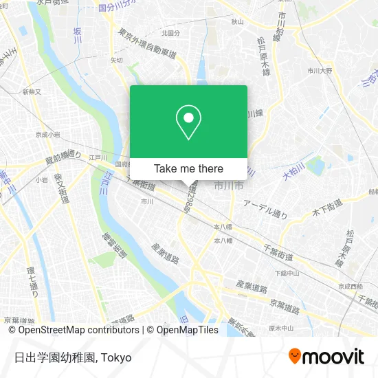日出学園幼稚園 map