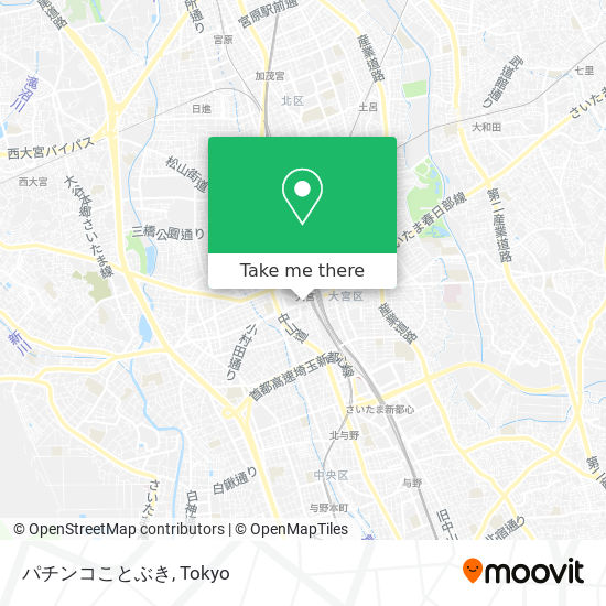 パチンコことぶき map