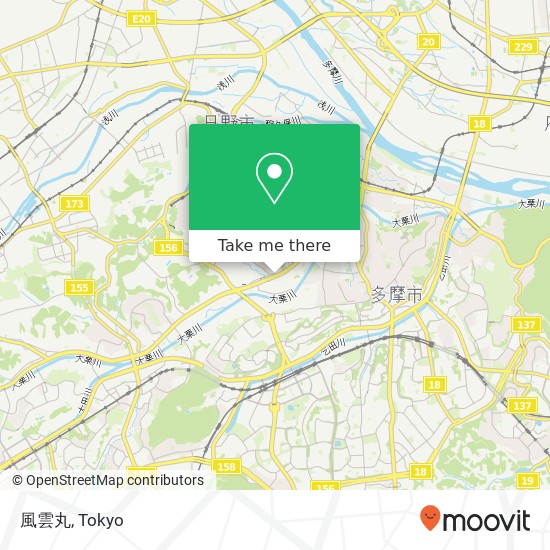 風雲丸 map