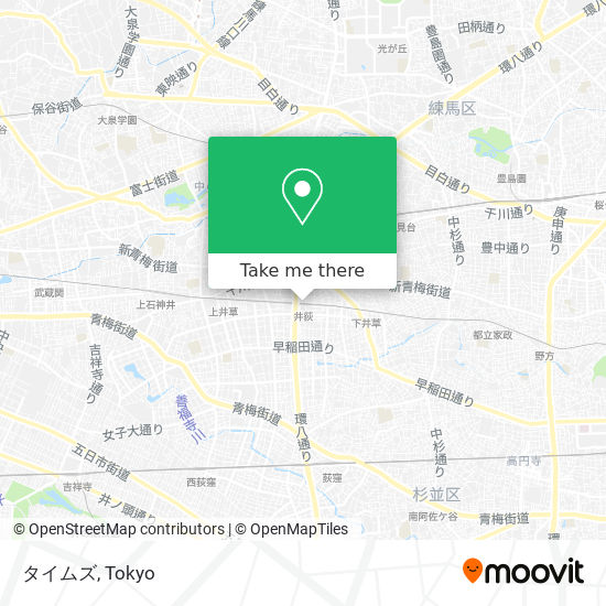 タイムズ map