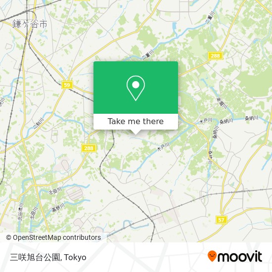 三咲旭台公園 map