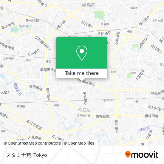 スタミナ苑 map