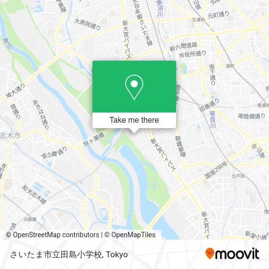 さいたま市立田島小学校 map